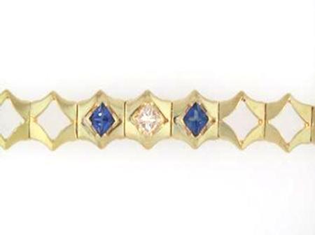 14k Yellow Gold Diamond Add a Stone Bracelet                F5083